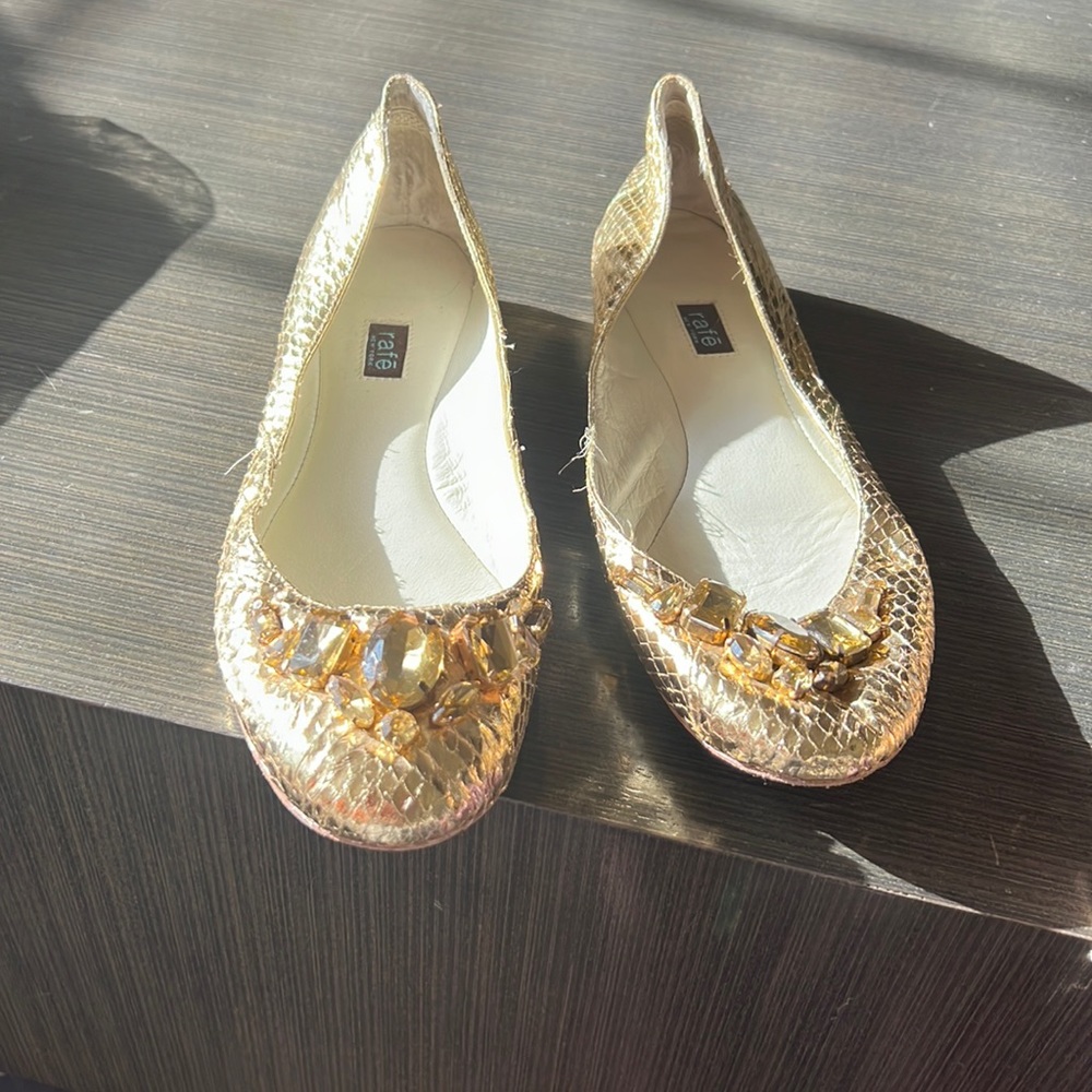 Rafe hold and jewel ballet slipper